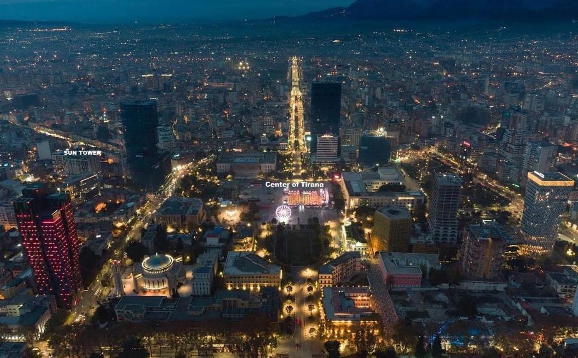 Sun Tower-Center Of Tirana Exterior foto